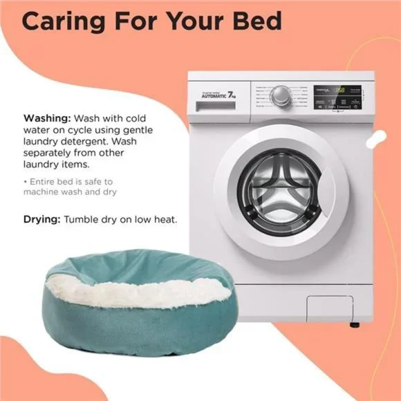 Best Friends by Sheri Cozy Cuddler Luxury Orthopedic Dog and Cat Bed